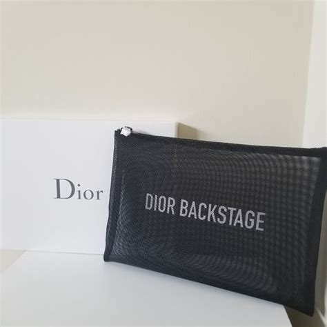 make up dior bag|Dior backstage makeup bag.